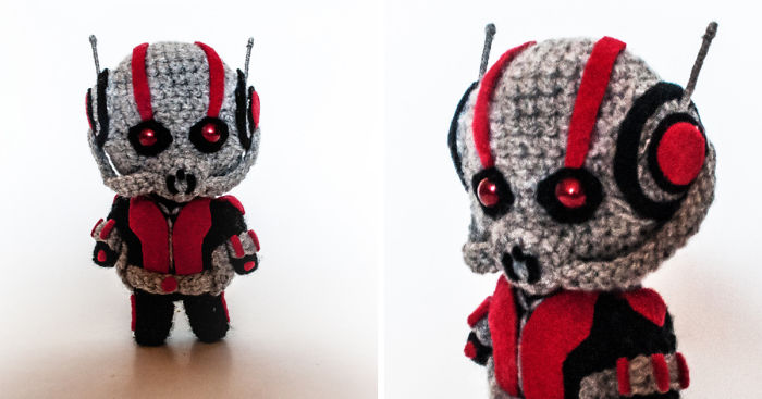 I Made A Cute Little Crochet Ant-man
