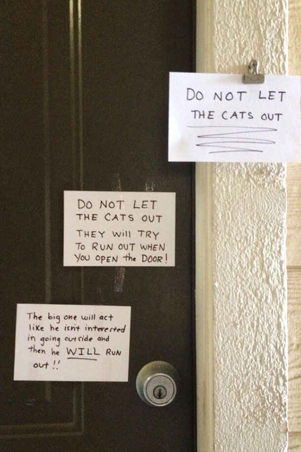 My Neighbor Left Some Notes For The Maintenance Guy