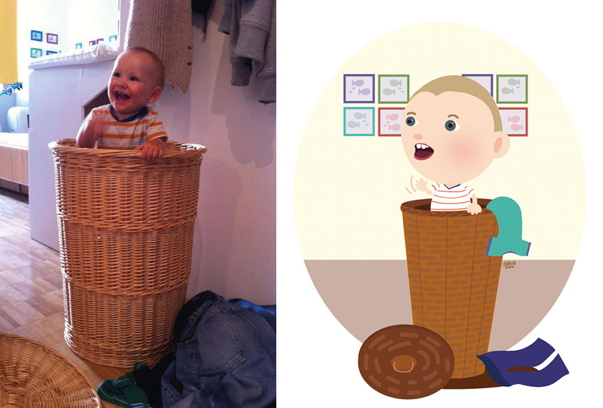 illustrations-from-children-photos-maria-jose-da-luz-16 illustrations-from-children-photos-maria-jose-da-luz-16