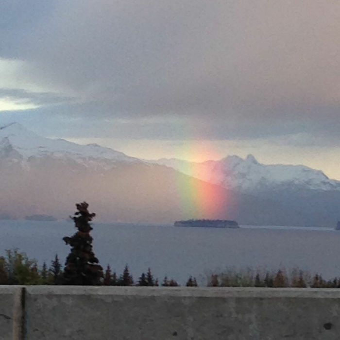 Rainbow Homer Alaska