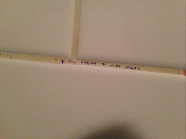 I Never Saw The First One.