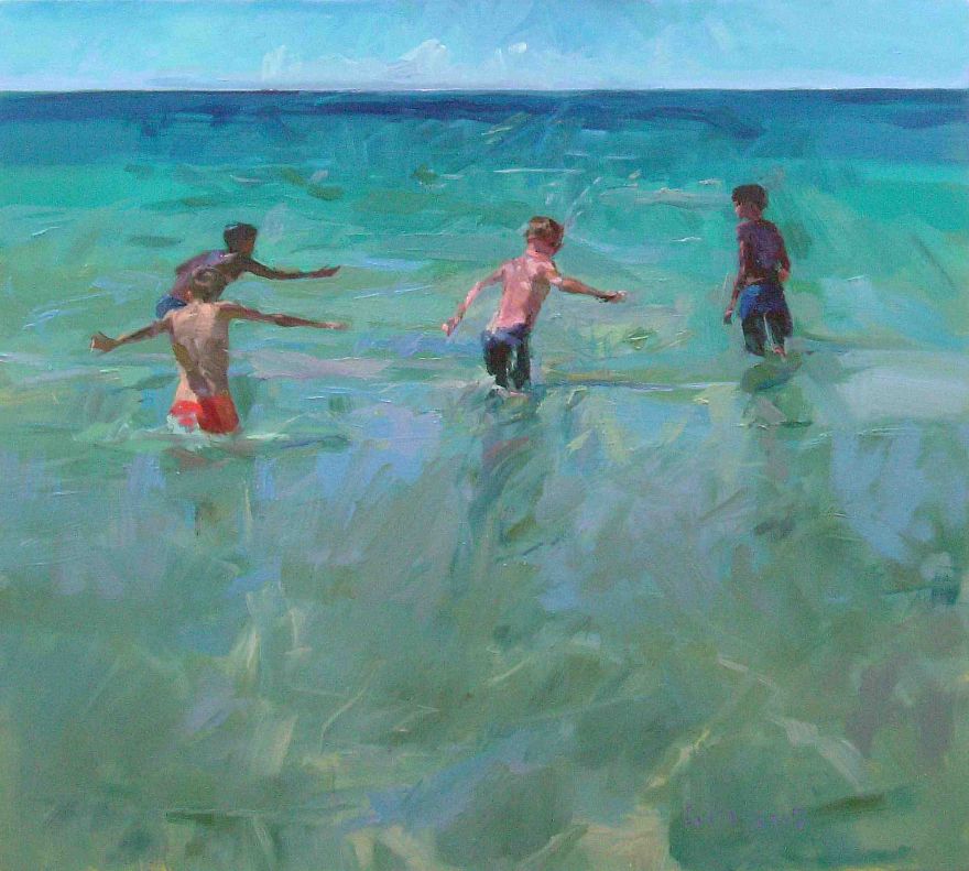 Australia's Beauty In Oil Paintings