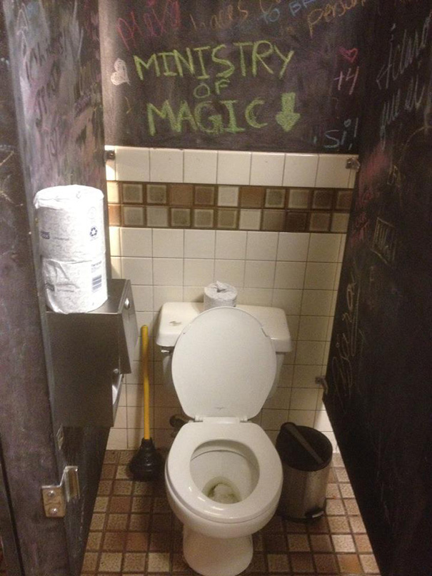 My Favorite Piece Of Bathroom Wall Graffiti Yet