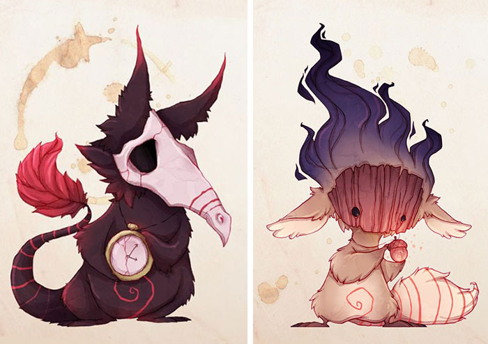 Artist Suffering From Anxiety Illustrates Mental Illnesses As Real Monsters