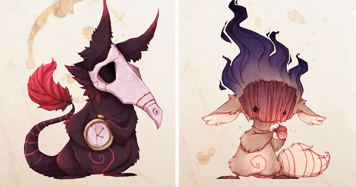 Artist Suffering From Anxiety Illustrates Mental Illnesses As Real Monsters