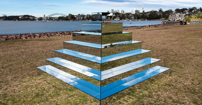 I Created A Mirrored Ziggurat To Connect The Earth And Sky In Sydney