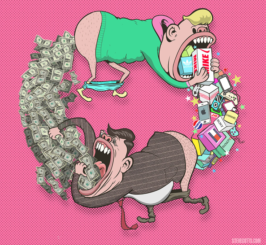 modern-world-caricature-illustrations-steve-cutts-2 modern-world-caricature-illustrations-steve-cutts-2