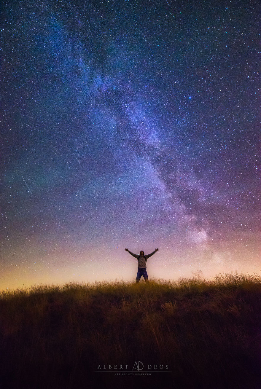 I Accidentally Captured The ISS While Shooting My Friend