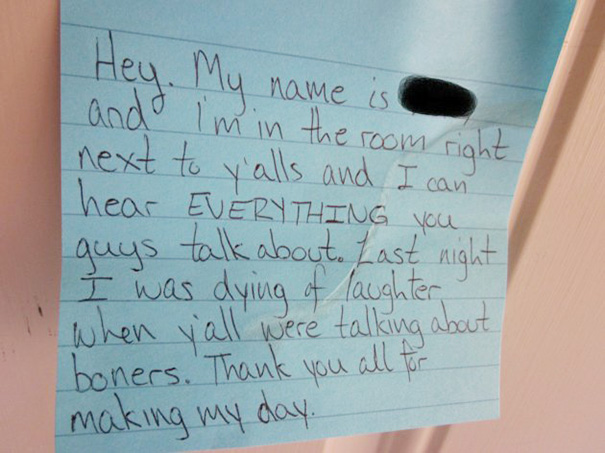 Thank You For Making My Day, Neighbors