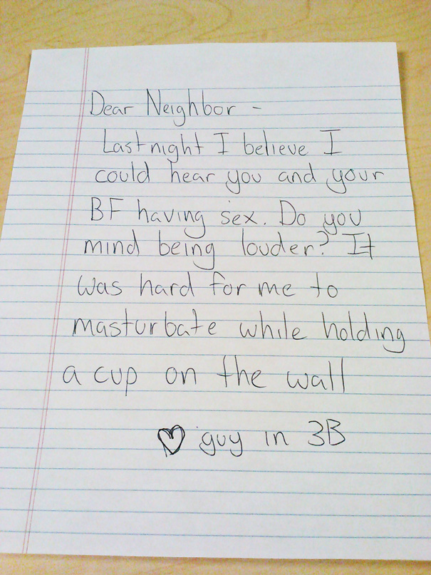 Decided To Use Reverse Psychology On The New Neighbors