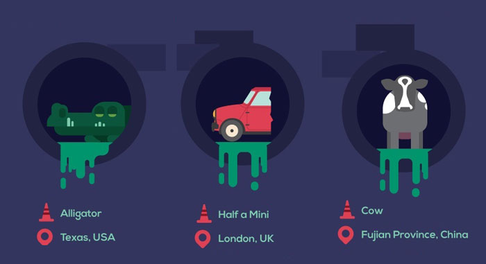 20 Strangest Things Found In Sewers Around The World