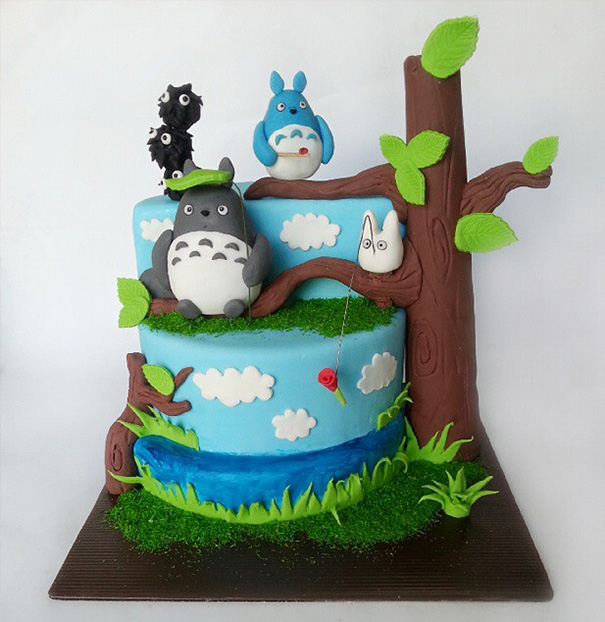 Totoro Cake