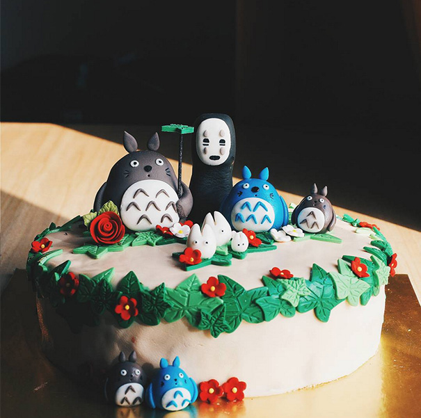 Totoro Cake