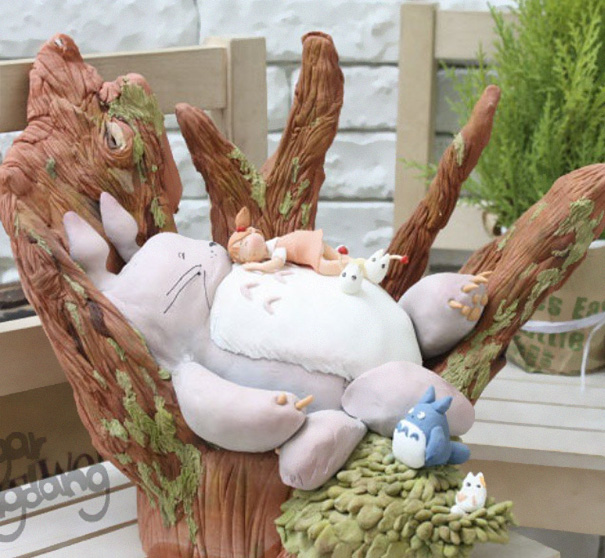 Totoro Cake
