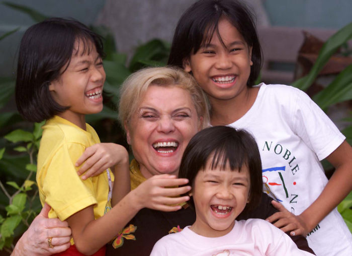Christina Noble:irish Children's Rights Campaigner&founder Of Christina Noble Foundation.