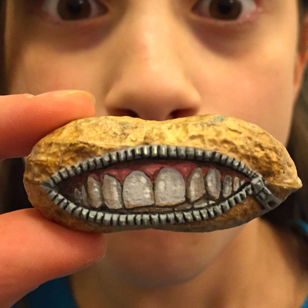 No Peanut Is Safe From Becoming My Artwork