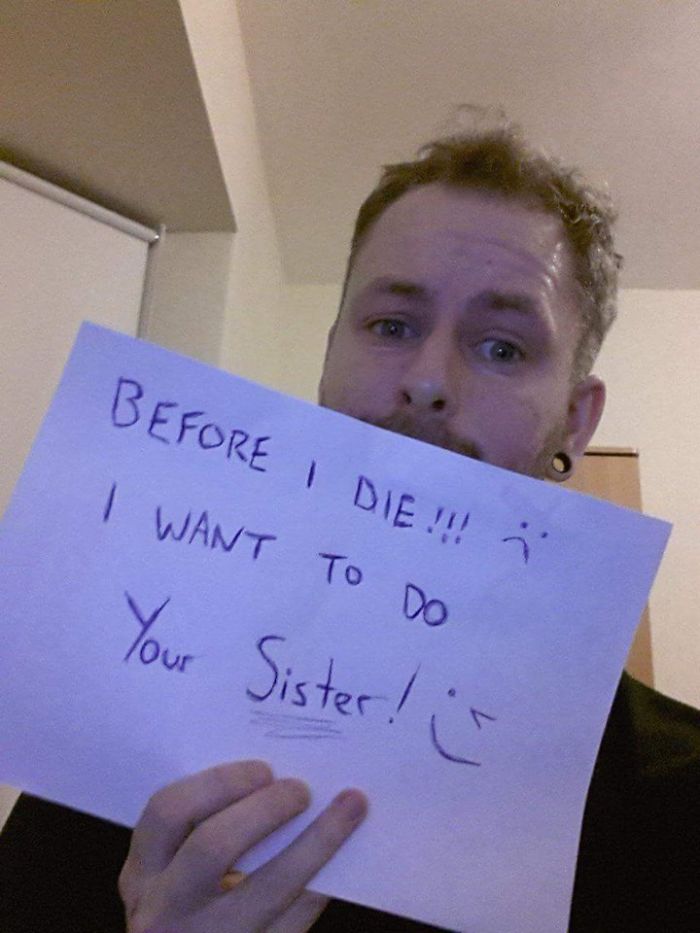 I Ask People What They Want To Do Before They Die