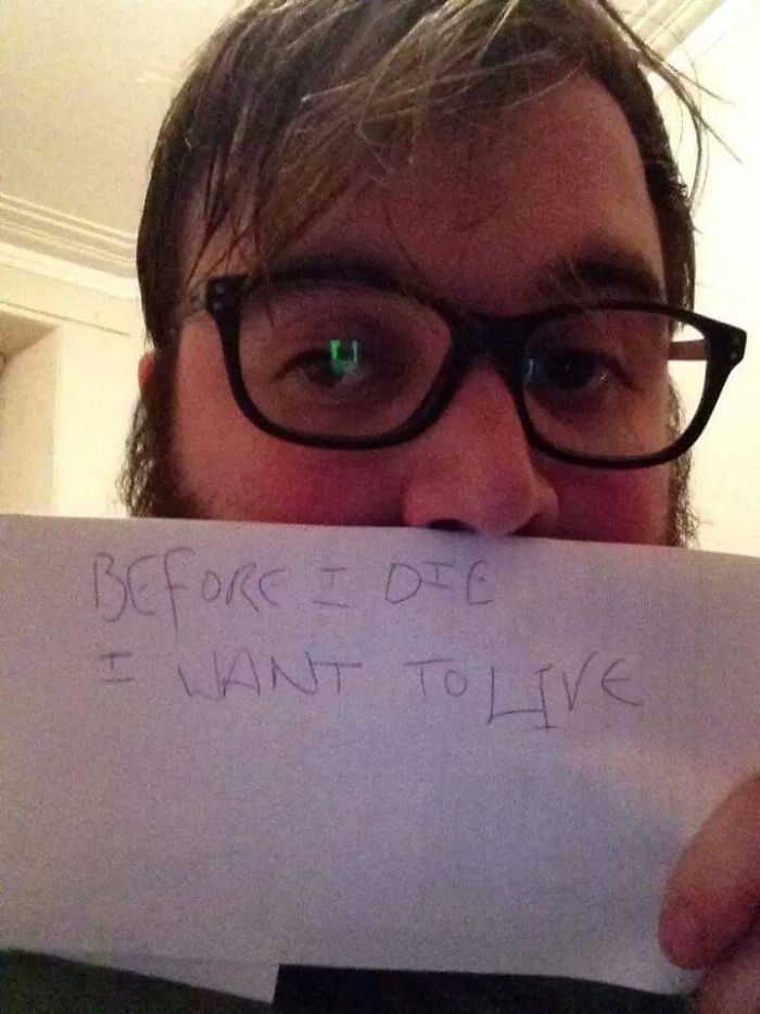 I Ask People What They Want To Do Before They Die