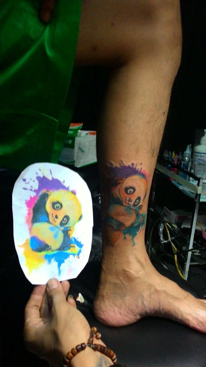 Panda Tattoo