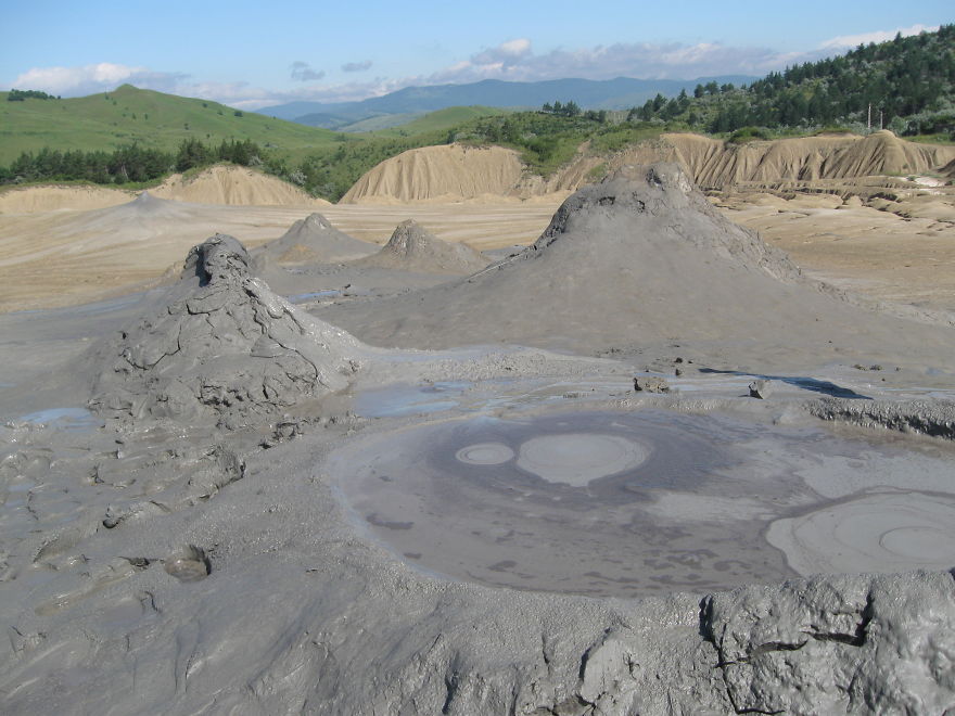 Berca Mud Volcanoes Romania - The Only Reservation Like This In Europe