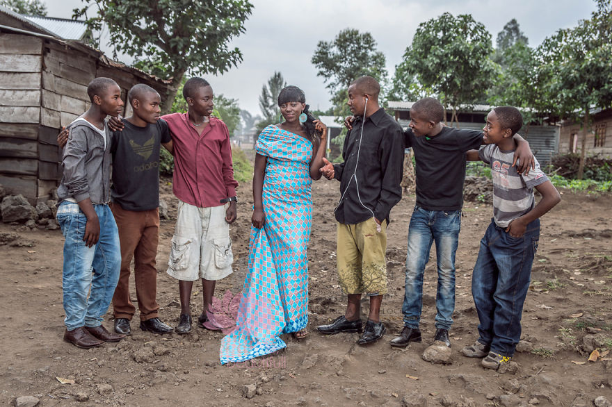 Children Born Of Rape Pose To Show That They're Beautiful And Can Be Loved Too
