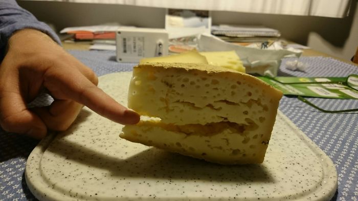 Evil Laughing Cheese Eating My Boyfriend's Finger