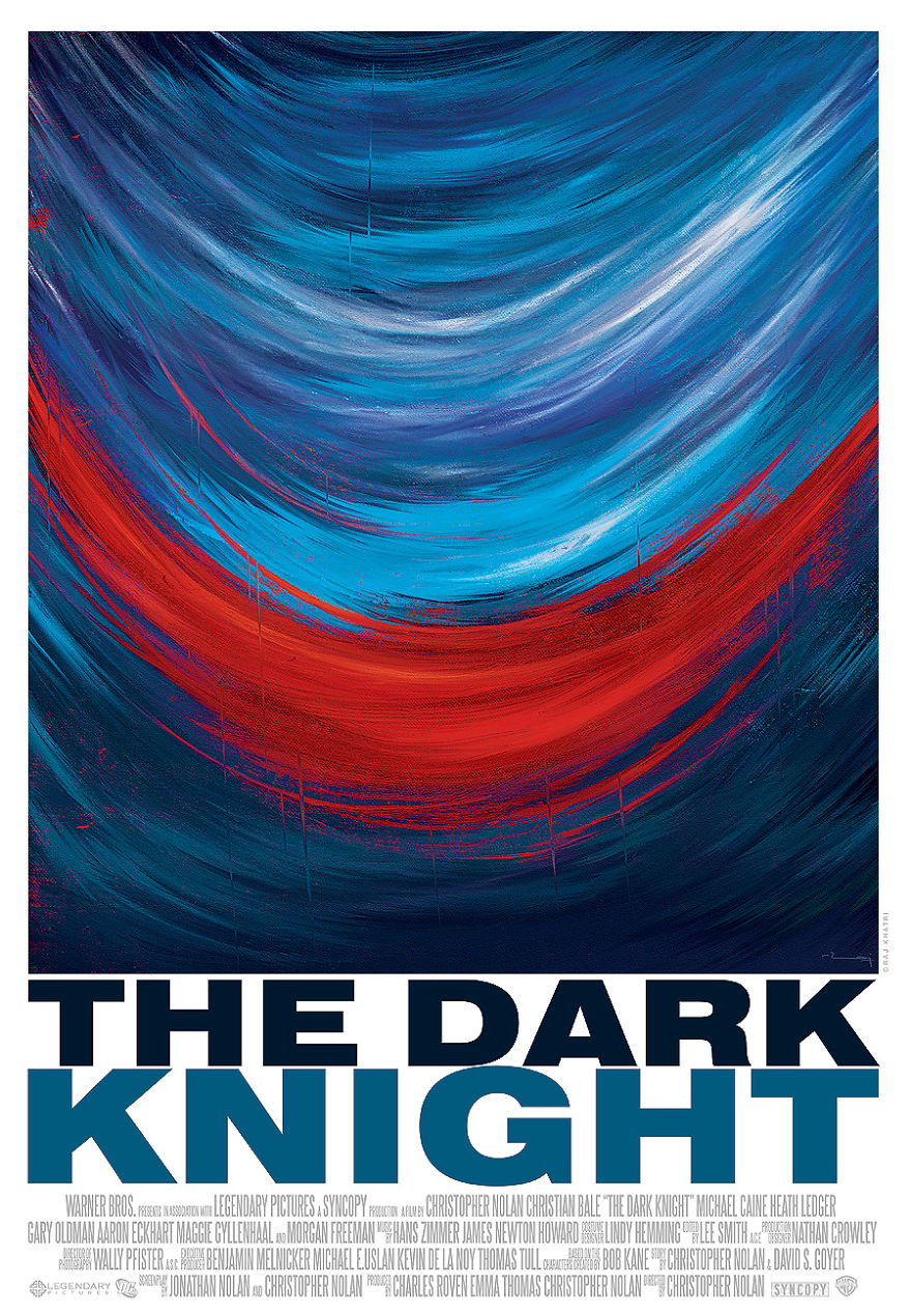 I Turned Popular Movie Posters Into Vibrant Paintings