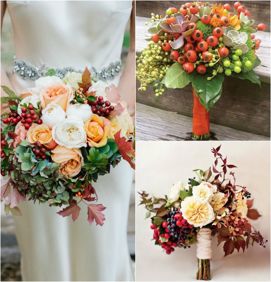 +7 Stunning Autumn Wedding Bouquet Ideas +7 Stunning Autumn Wedding Bouquet Ideas