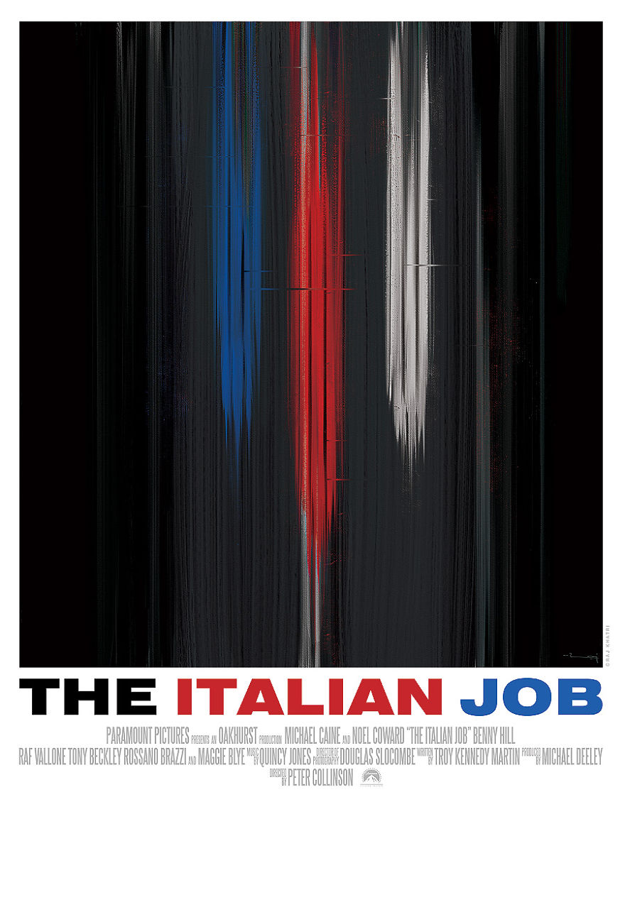 I Turned Popular Movie Posters Into Vibrant Paintings