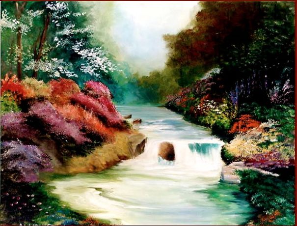 Amazing Mouth Painting Artist Amazing Mouth Painting Artist