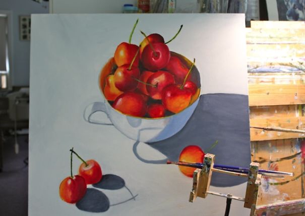 Amazing Mouth Painting Artist