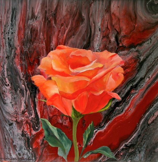 Amazing Mouth Painting Artist