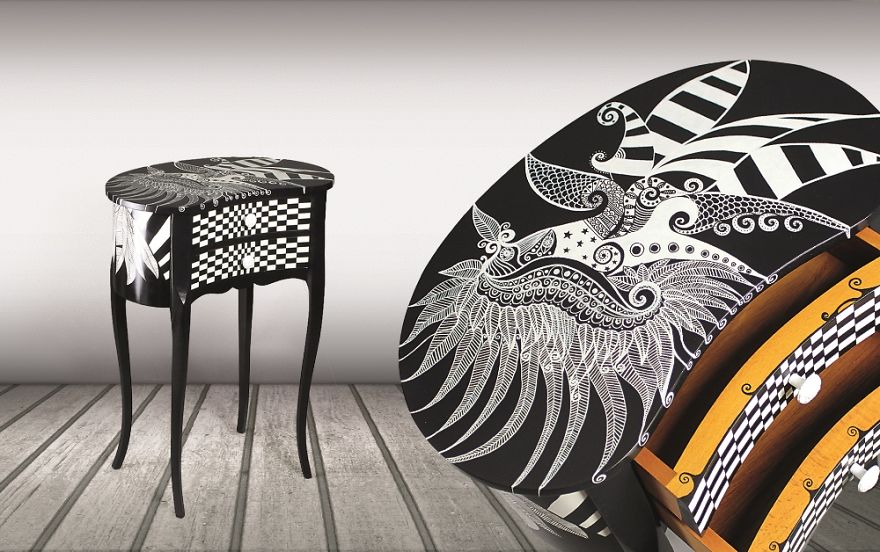 We Use Furniture As A Canvas To Create Intricate Paintings We Use Furniture As A Canvas To Create Intricate Paintings