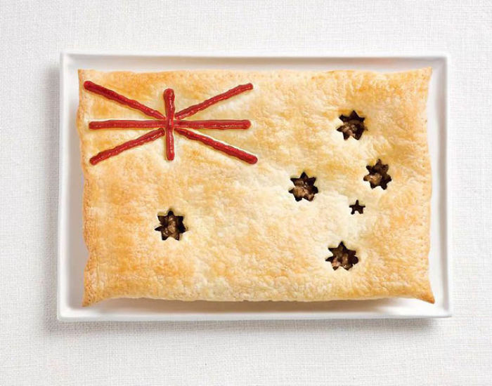 National Flags Made & Cooked Up From Each Country&rsquo;s Traditional Foods