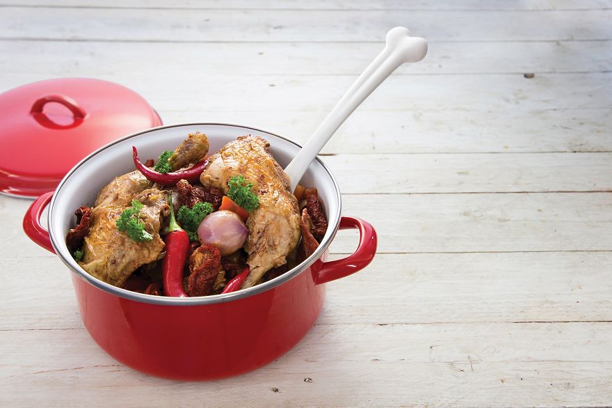 The Bone Appetit Cooking Spoon From The Creators Of The Nessie Ladle