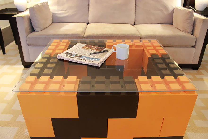 Giant LEGO-Like Bricks Let You Build Your Own Furniture Giant LEGO-Like Bricks Let You Build Your Own Furniture