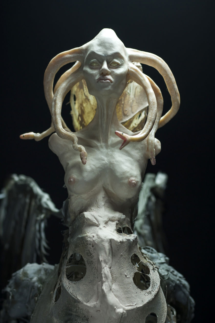 Creatures From Greek Mythology Come Back To Life In My Sculptures