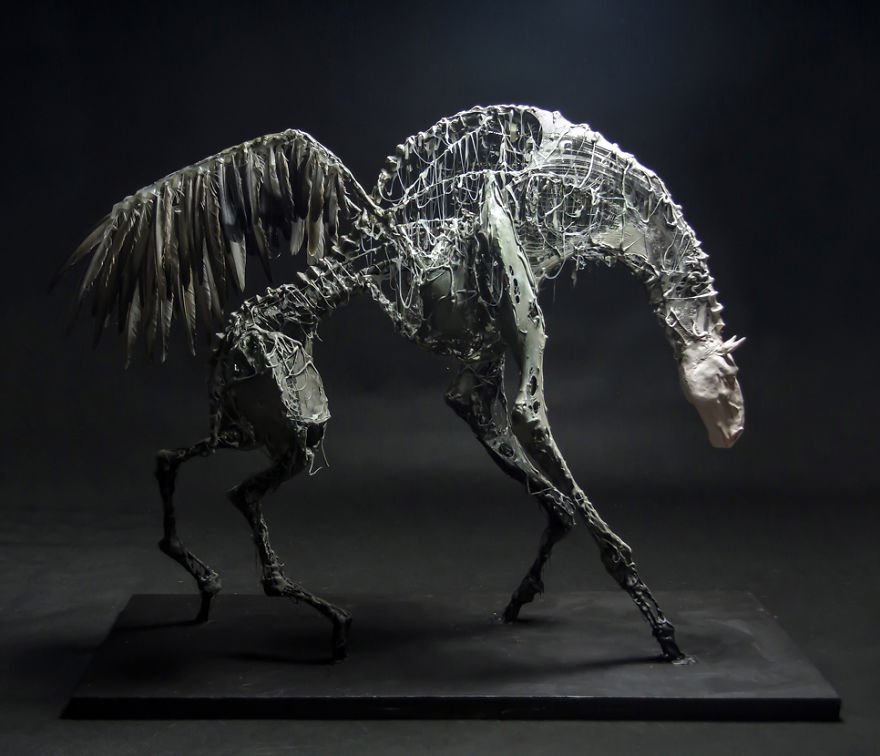 Creatures From Greek Mythology Come Back To Life In My Sculptures