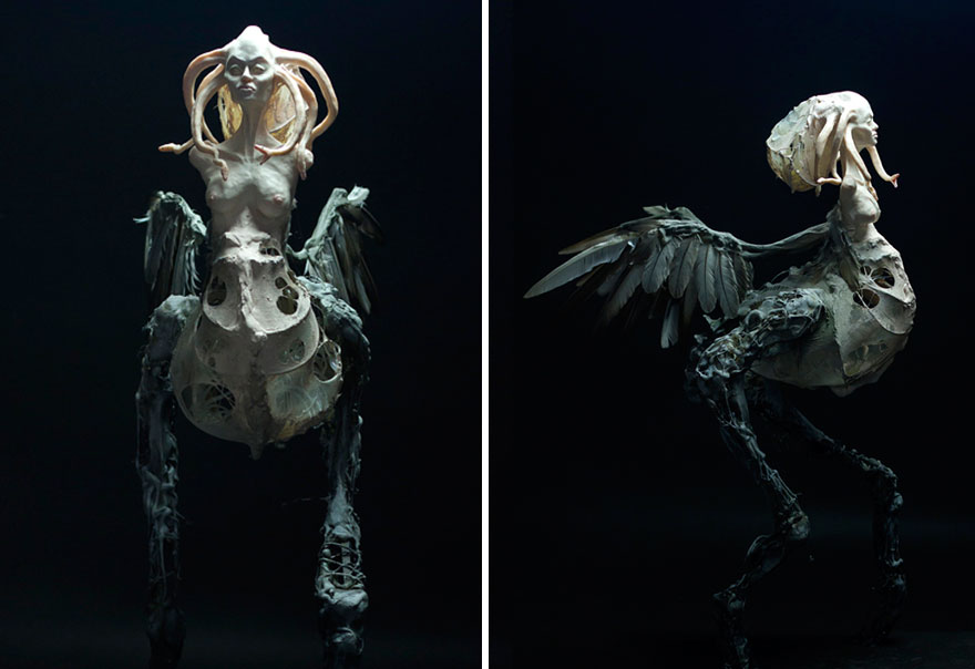 Creatures From Greek Mythology Come Back To Life In My Sculptures Creatures From Greek Mythology Come Back To Life In My Sculptures