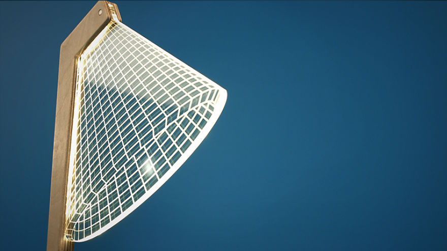 We Made Flat 2D Lamps That Create 3D Optical Illusions When Lit Up We Made Flat 2D Lamps That Create 3D Optical Illusions When Lit Up