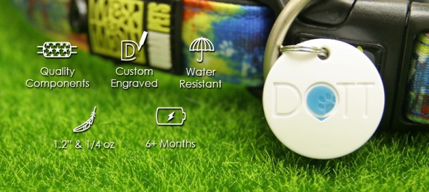 Dott: The Smart Dog Tag For Pets Now On Kickstarter