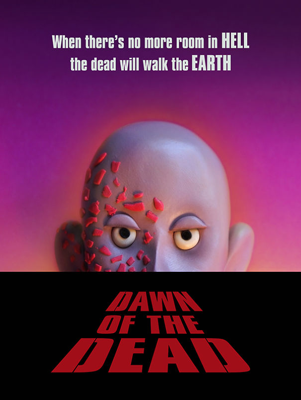 I Reimagined Horror Movie Posters With Polymer Clay I Reimagined Horror Movie Posters With Polymer Clay