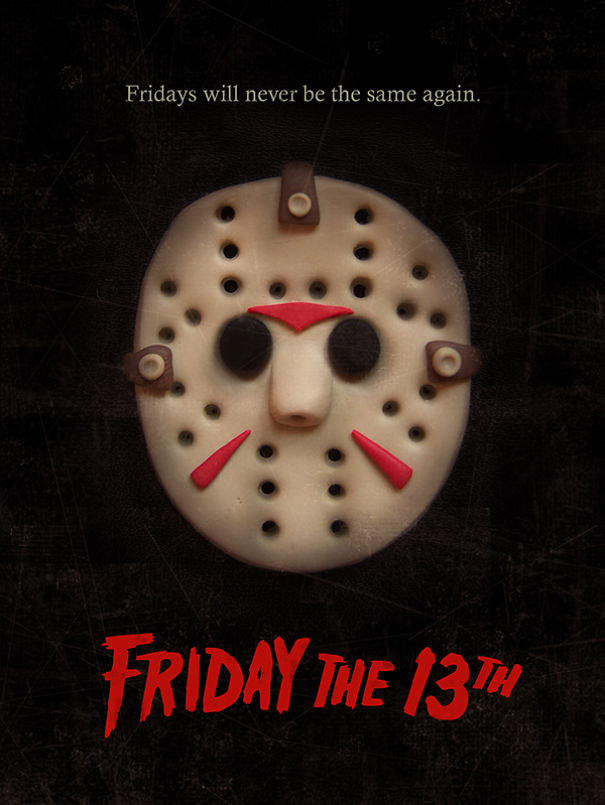 I Reimagined Horror Movie Posters With Polymer Clay