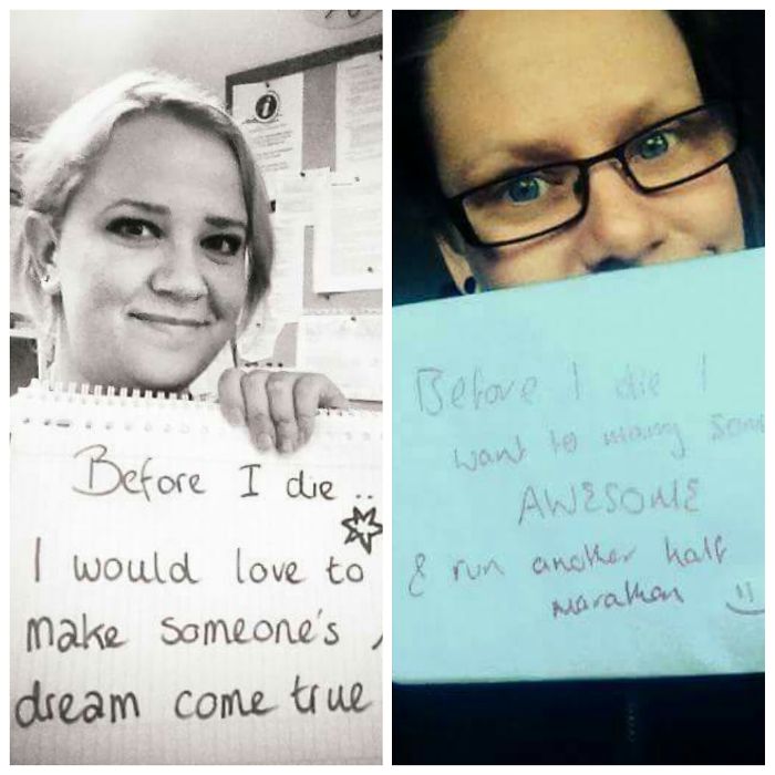 I Ask People What They Want To Do Before They Die