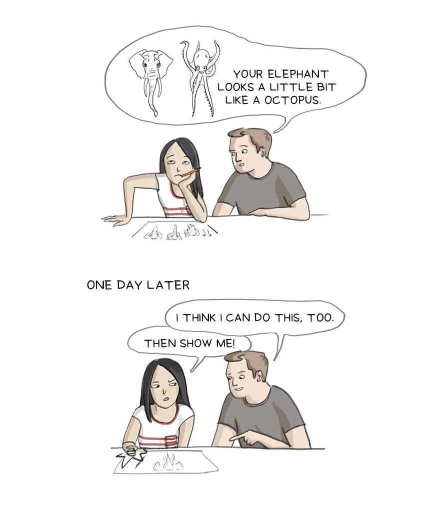 I Make Comics About My Struggle While Learning To Draw