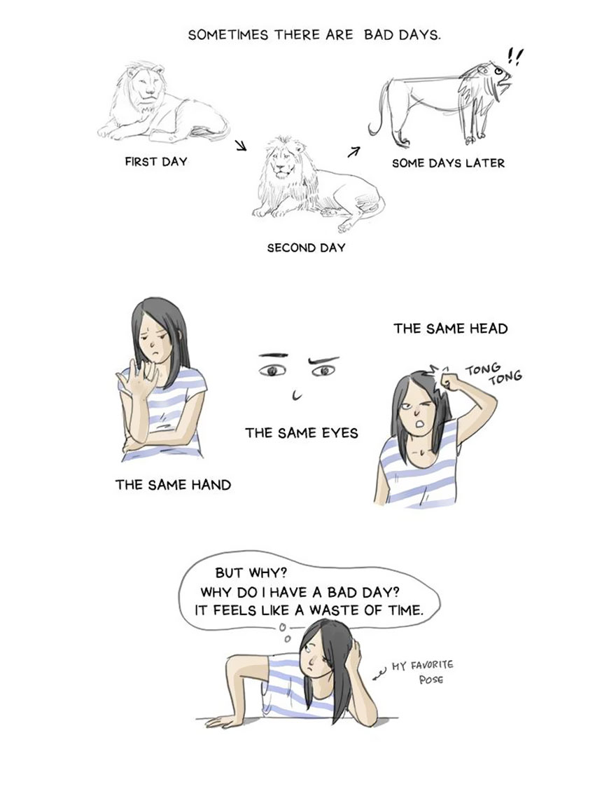 I Make Comics About My Struggle While Learning To Draw