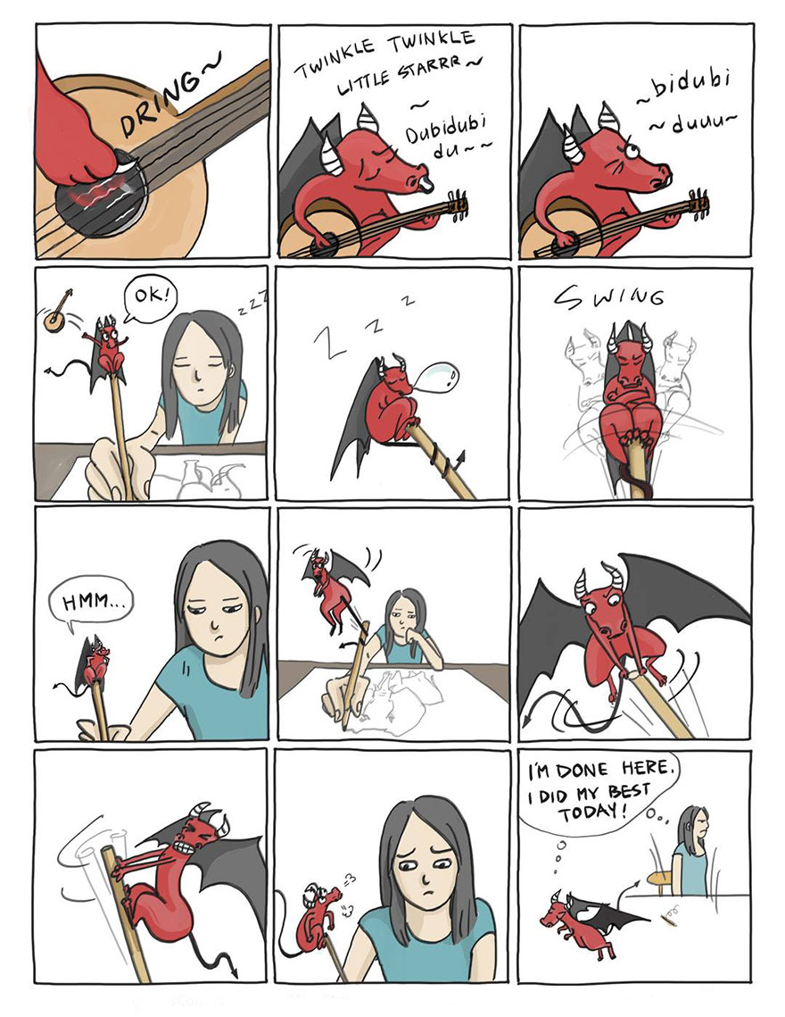 I Make Comics About My Struggle While Learning To Draw