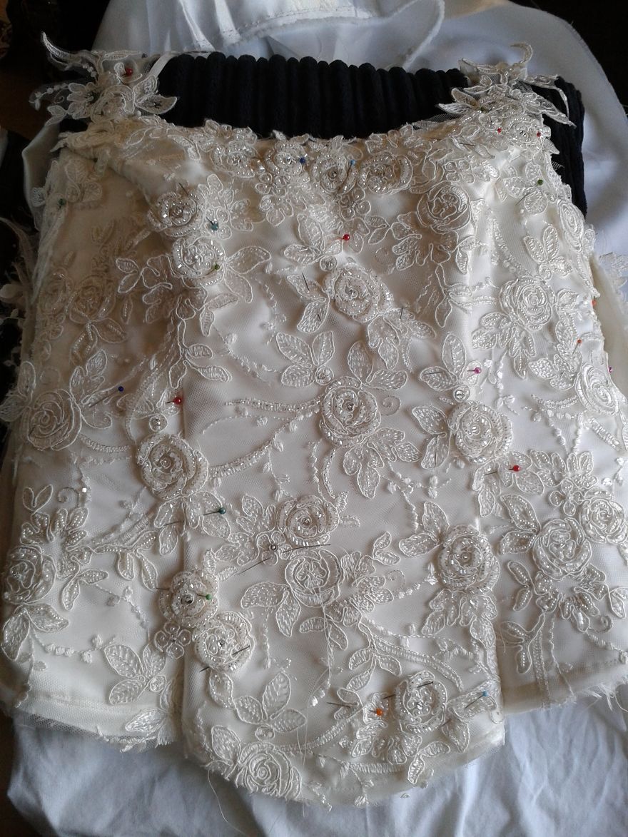 I Transformed A £150 Charity Shop Dress To My £1500 Wedding Dress