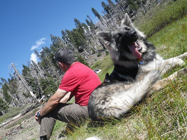 Snow Mt. Rest At The End Of The Day