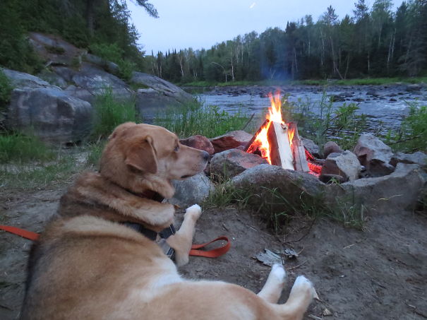 By The Fire... And The River!